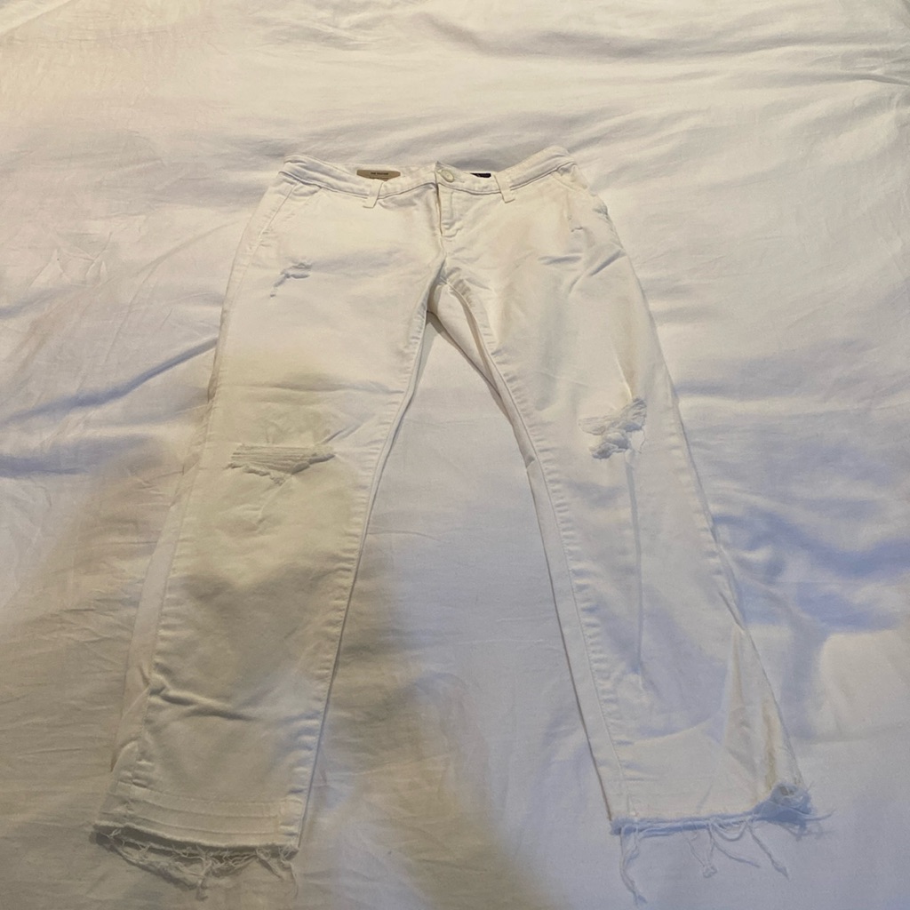 Ag - The Tristian Tailored Trouser In White Nw/Ot